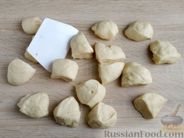Пирожки с яблоками, из венского теста
