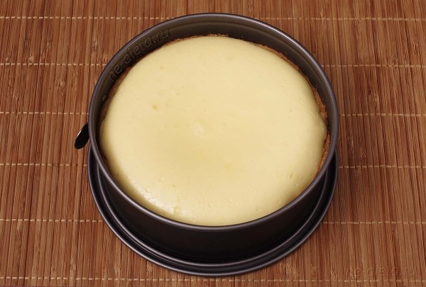 Творожный чизкейк с клубникой