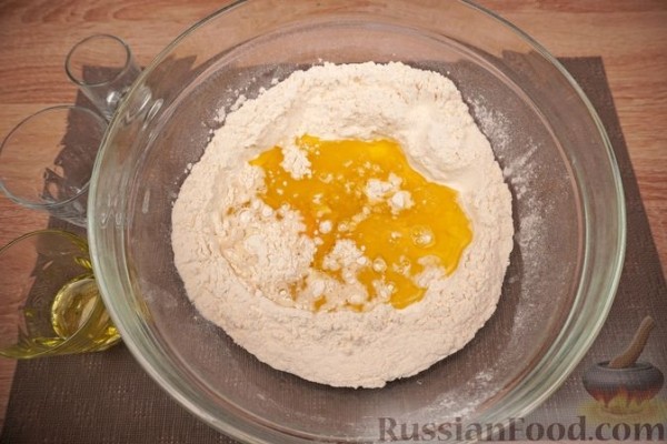 Калицунья (пирожки со шпинатом и творогом)