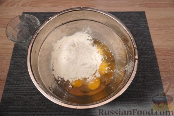 Блинчики с курицей по-польски