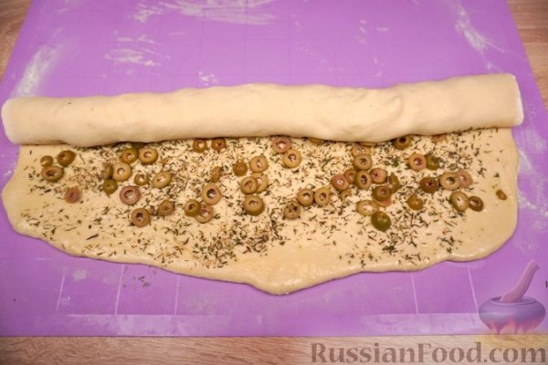 Булочки с оливками