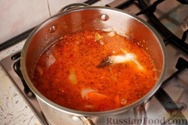 Псаросупа (рыбный суп)
