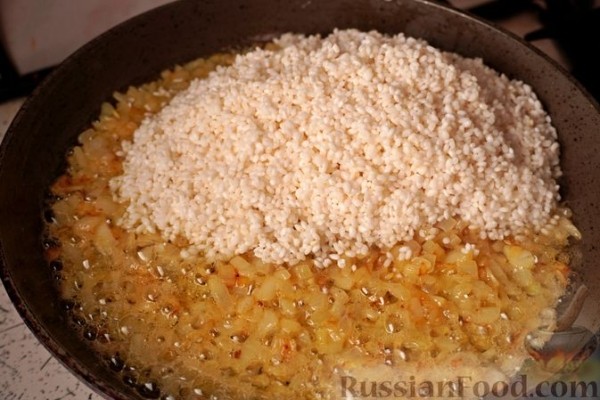 Хамси пилав (турецкий плов с анчоусами)