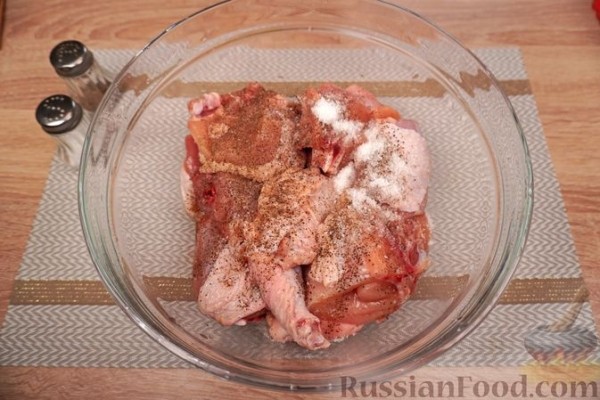 Кокорас красатос (петух, тушенный в вине)