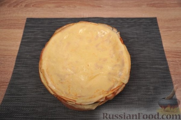 Блинчики с курицей по-польски