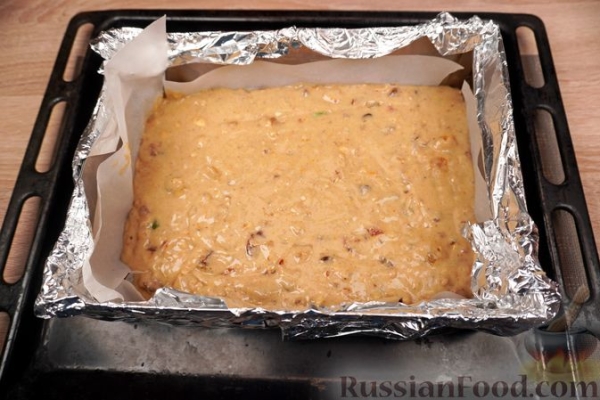 Фануропита (пирог с орехами, сухофруктами и цукатами)