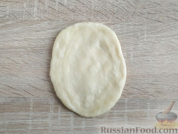 Пирожки с яблоками, из венского теста