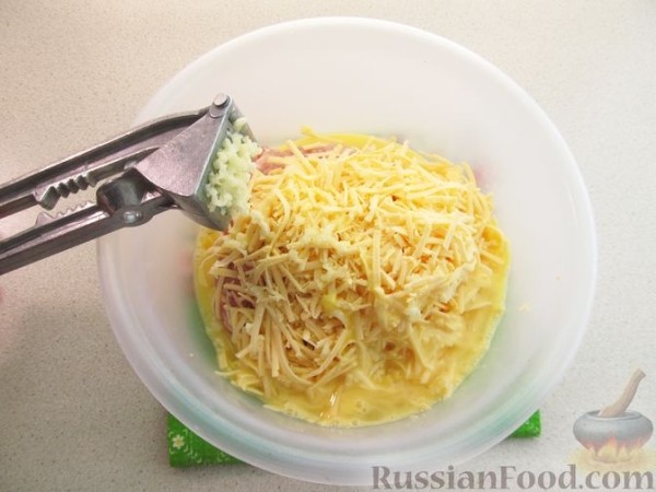 Запеканка из куриного фарша с сыром