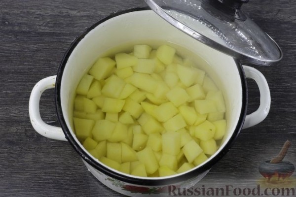 Картофельная запеканка с курицей и сыром