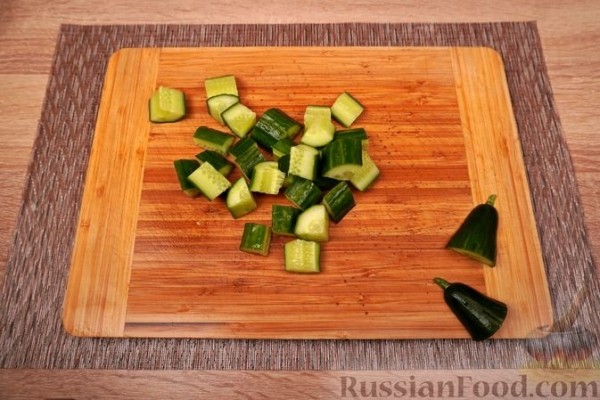 Греческий салат с редиской