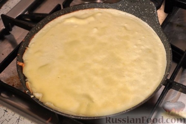 Блинчики с курицей по-польски