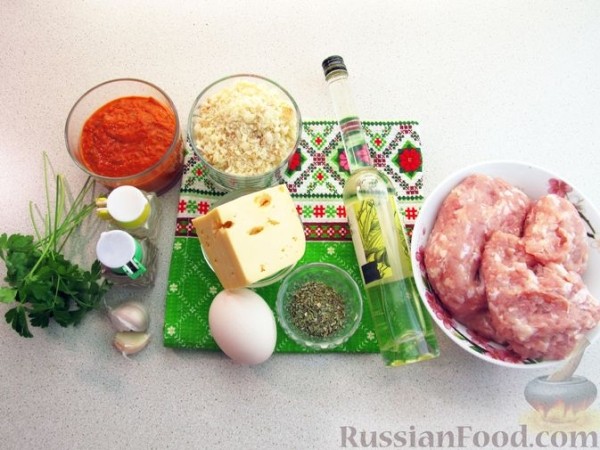 Запеканка из куриного фарша с сыром