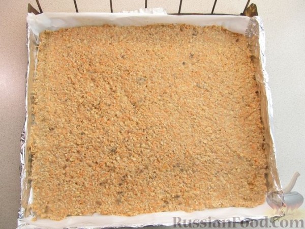 Пирог из овсянки и моркови (без муки и сахара)