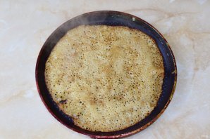 Блинчики на кефире тонкие с дырочками