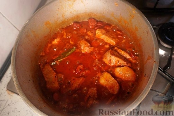 Токитура (мясное рагу)