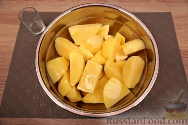 Пататес лимонатес, или Запечённый картофель по-гречески