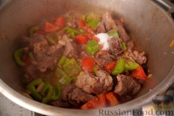 Пёркёльт из баранины