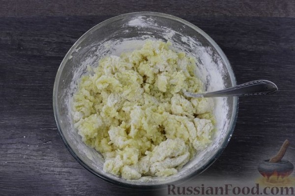 Картофельный рулет с беконом