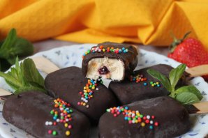 Домашнее эскимо на палочке