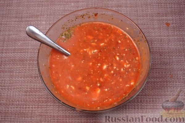Перцы, фаршированные мясом, помидором и сыром (без риса)