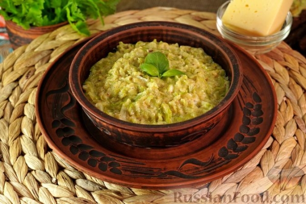 Кабачковая помазанка с сыром