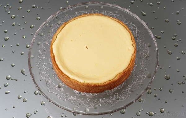 Творожный чизкейк с клубникой
