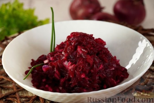 Простой свекольный салат