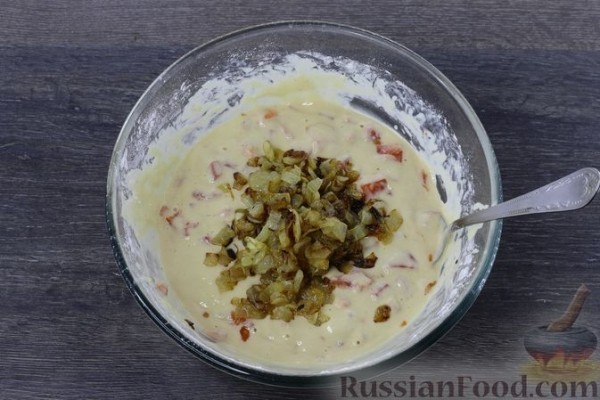 Картофельная запеканка с курицей и сыром