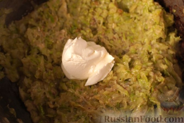 Кабачковая помазанка с сыром