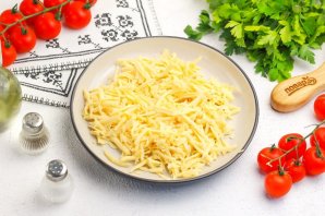 Лаваш с колбасой и сыром