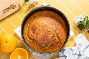 "Манник" на апельсиновом соке (постный)