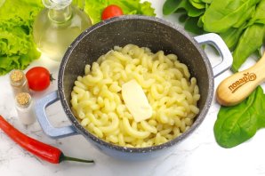 Паста с сосисками