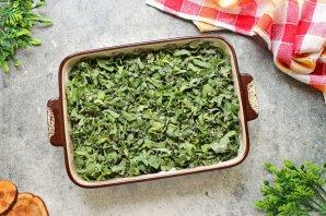 Шарлотка с щавелем