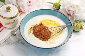 Шоколадные маффины с шоколадной крошкой