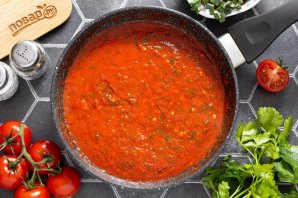 Соус итальянский к макаронам