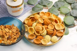 Советские орешки со сгущенкой