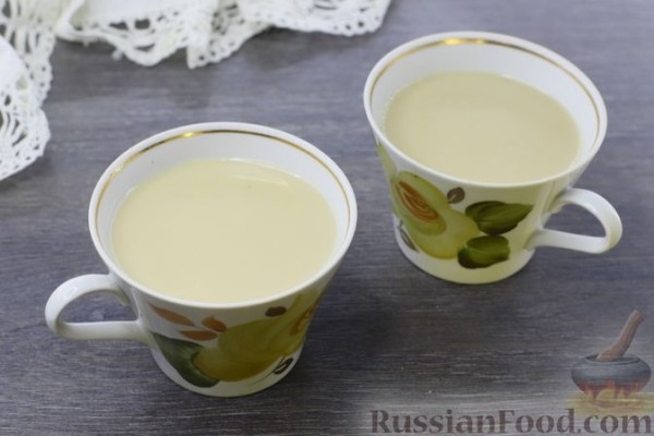 Имбирный чай с молоком