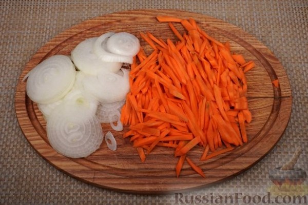 Плов с курицей и нутом