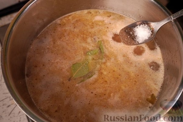 Чешский чесночный суп «Чеснечка»