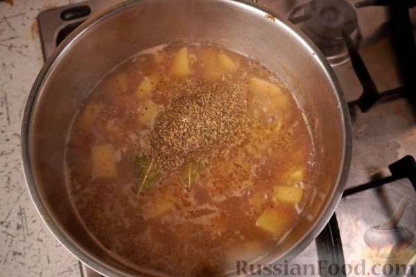 Чешский чесночный суп «Чеснечка»