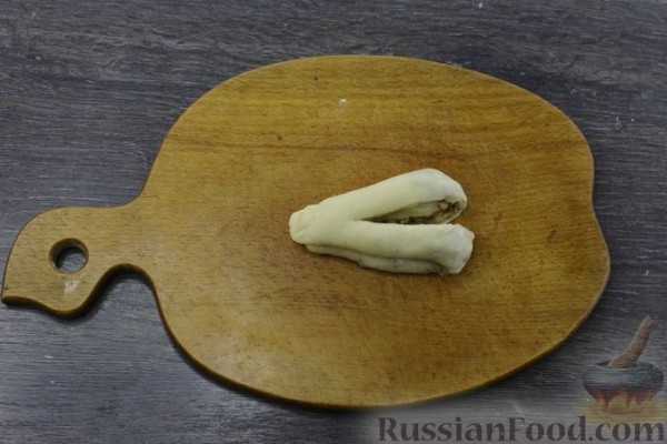 Плюшки с орехами