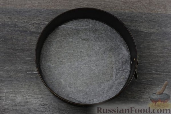 Чизкейк из теста фило, с творогом, сливочным сыром, вишней и орехами