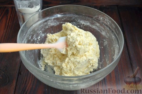 Творожные пончики с маком