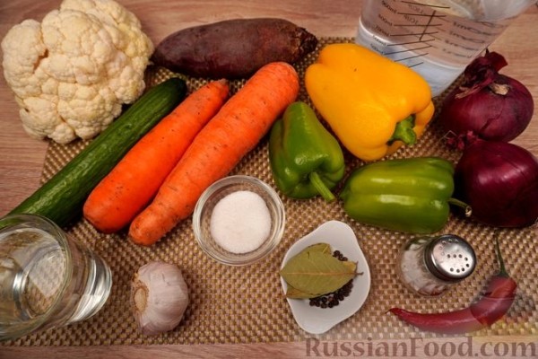 Туршу (маринованные овощи по-турецки)