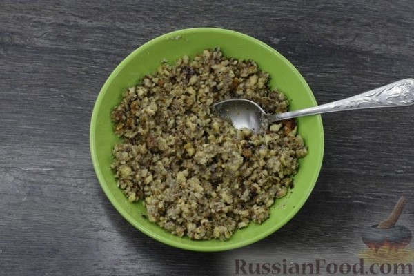Плюшки с орехами