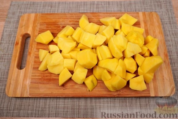 Лепенице (картофельное пюре с квашеной капустой)