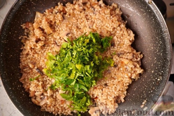 Рулетики из телятины с рисом и грибами, в сметанном соусе