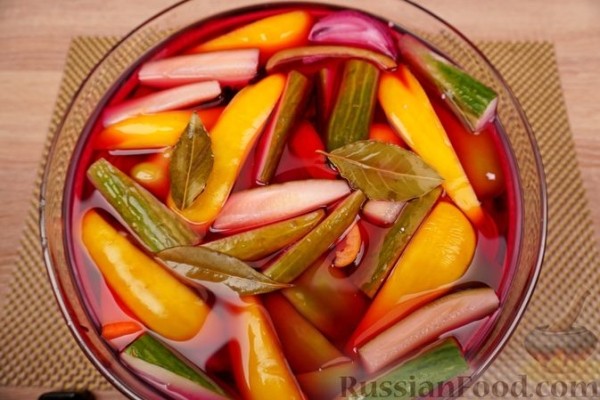 Туршу (маринованные овощи по-турецки)