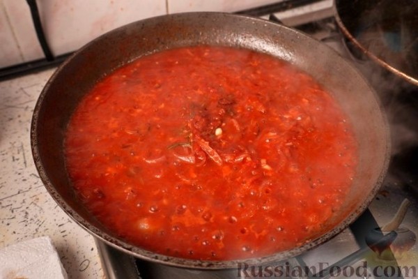 Жареная рыба с соусом "Саворо"