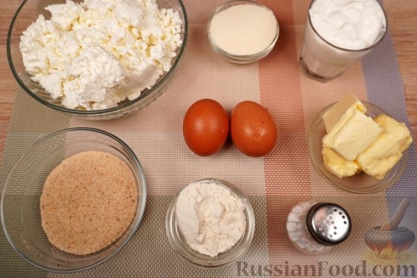 Творожные галушки в панировке